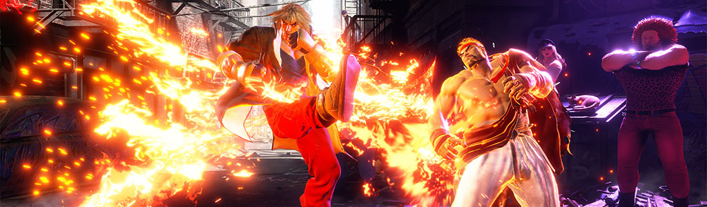 Ken Hurricane Kick Tatsu on Ryu - Street Fighter 6