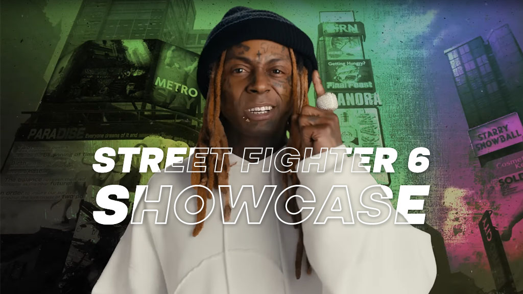 When is the Street Fighter 6 Showcase Hosted by Lil' Wayne?
